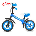 Alta qualidade sem pedal azul crianças bicicleta equilíbrio bicicleta / peso leve mini bicicleta para crianças / CE 12 polegada bicicleta para criança